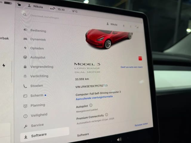 Tesla Model 3 AWD Long Range