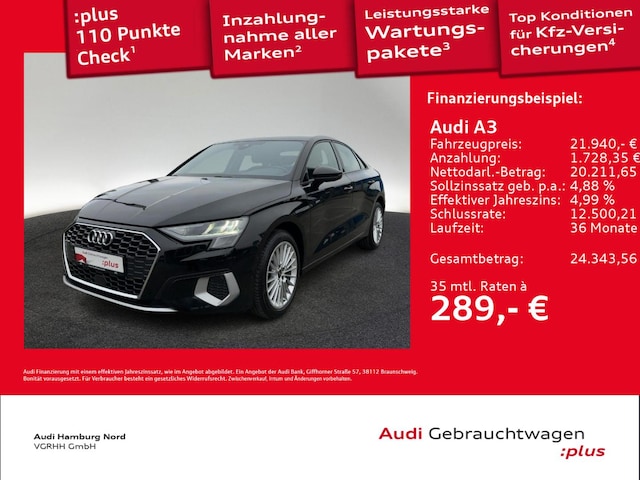 Audi A3 30 TFSI S-Tronic Sedan