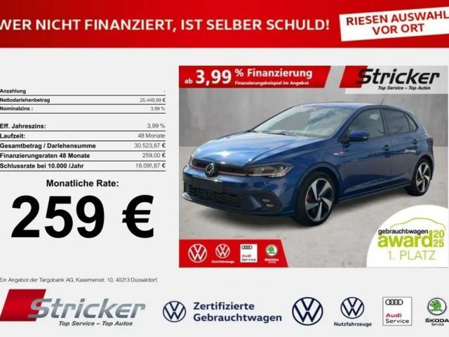 Volkswagen Polo 2.0 TSI DSG GTI