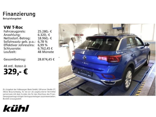 Volkswagen T-Roc 1.5 TSI DSG Style