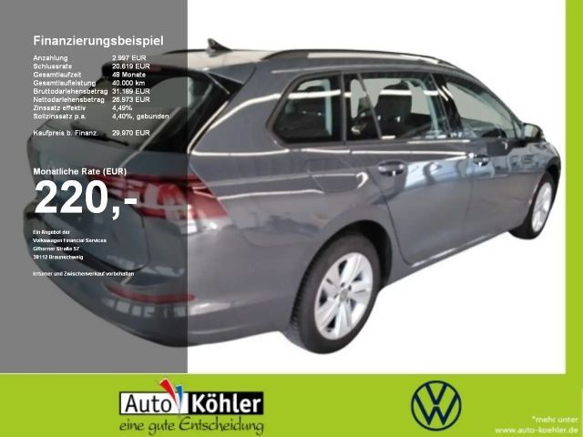 Volkswagen Golf DSG Life Variant