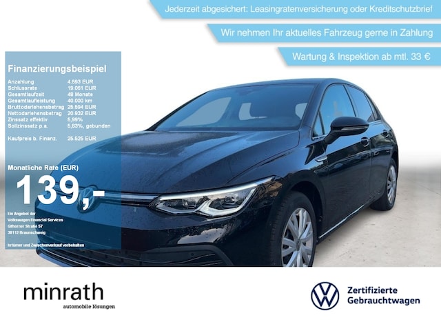 Volkswagen Golf 1.5 eTSI DSG Golf VIII