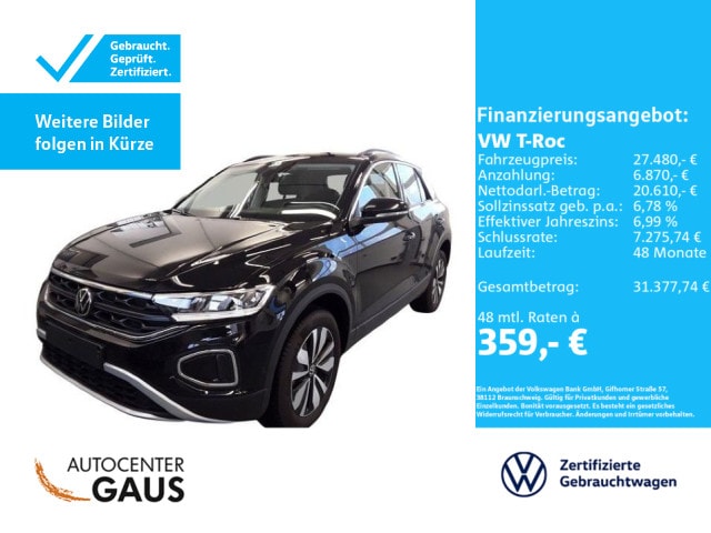 Volkswagen T-Roc 1.0 TSI