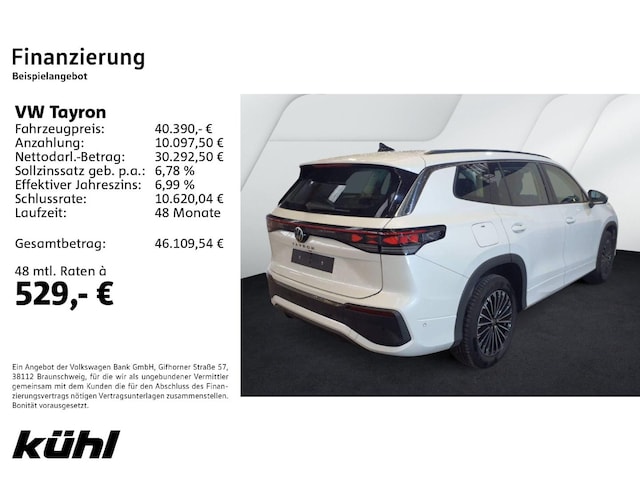 Volkswagen Tayron 2.0 TDI DSG IQ.Drive Life