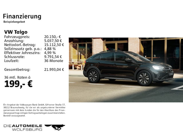 Volkswagen Taigo 1.0 TSI