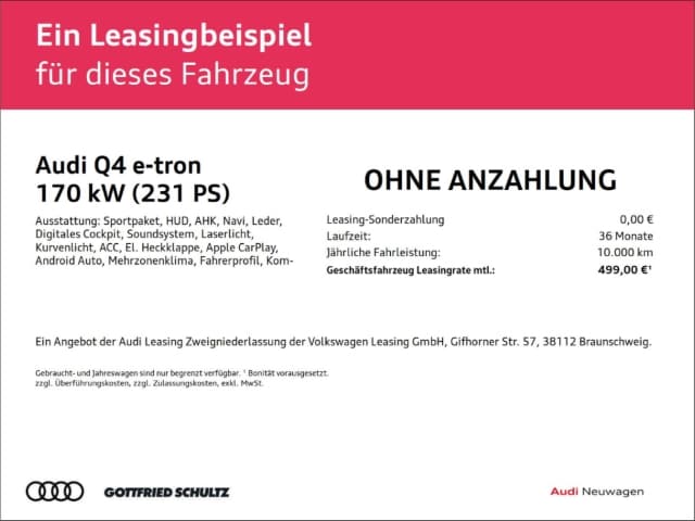 Audi Q4 e-tron 40 Sportback