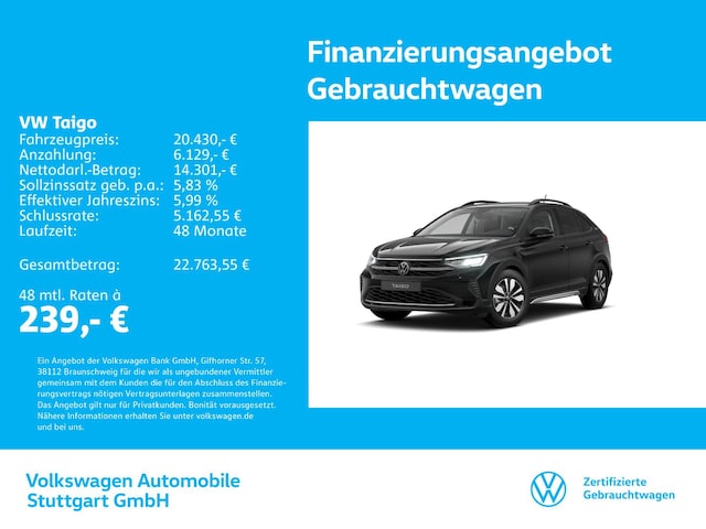 Volkswagen Taigo 1.0 TSI Life