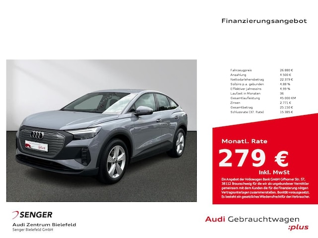 Audi Q4 e-tron 35 Sportback