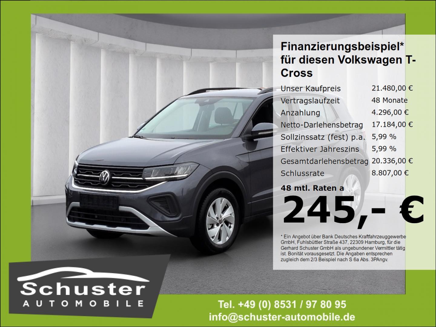 Volkswagen T-Cross 1.0 TSI Life