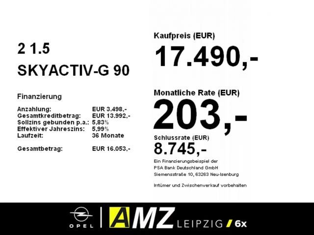 Mazda 2 SkyActiv Sportsline