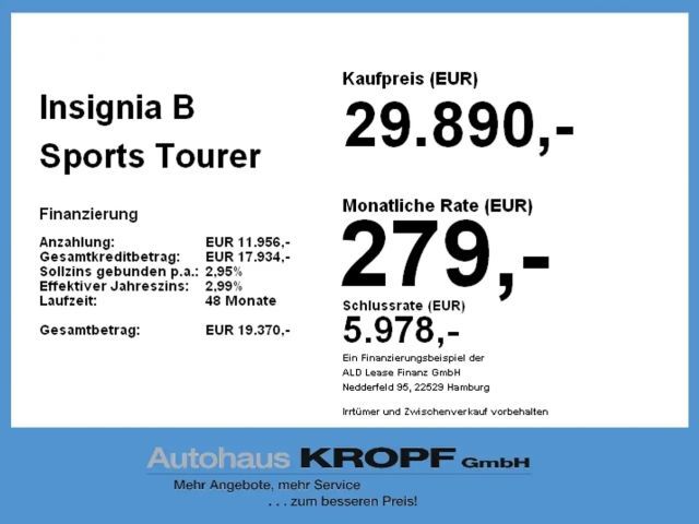 Opel Insignia 2.0 CDTI Sports Tourer Ultimate