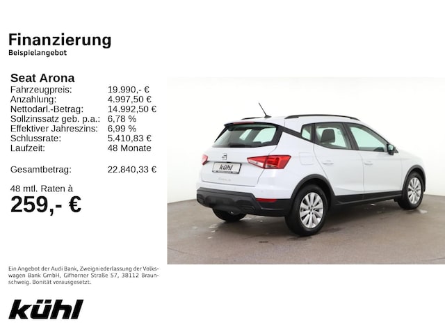 Seat Arona 1.0 TSI DSG Style