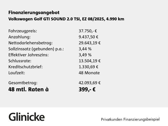 Volkswagen Golf DSG GTI Sound