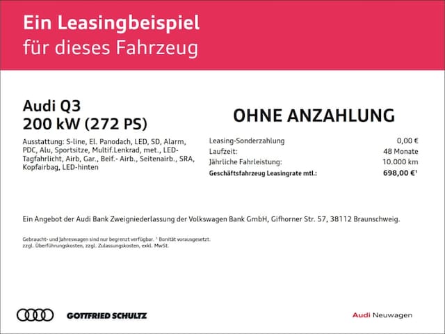 Audi Q3 Hybride S-Tronic