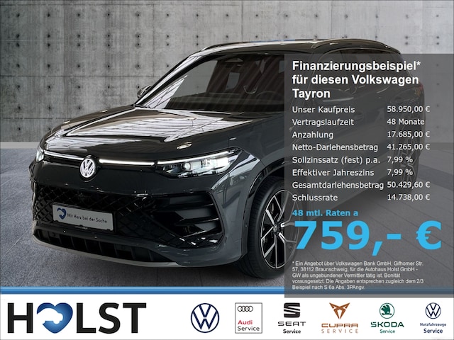 Volkswagen Tayron 2.0 TDI 4Motion DSG R-Line