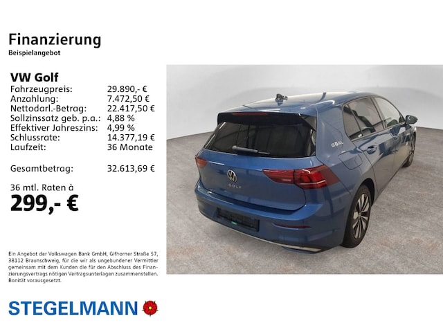 Volkswagen Golf 2.0 TDI DSG Golf VIII