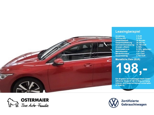 Volkswagen Golf DSG Golf VIII IQ.Drive Variant