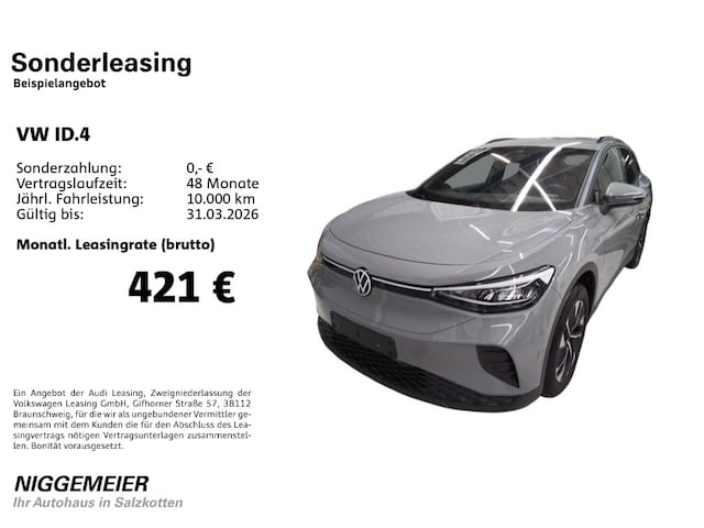 Volkswagen ID.4 77 KWh Move Performance Pro