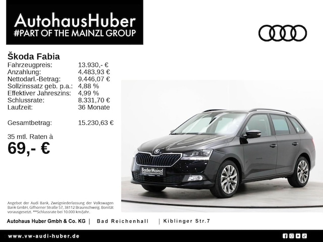 Skoda Fabia 1.0 TSI Clever Combi