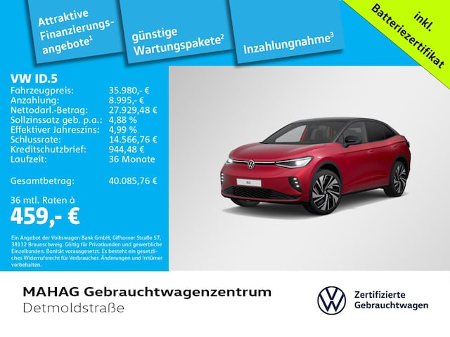 Volkswagen ID.5 220 kW GTX IQ.Drive