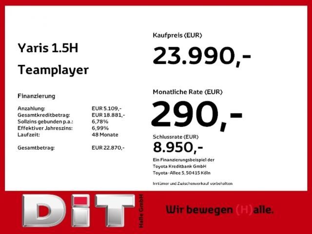 Toyota Yaris Comfort Hatchback