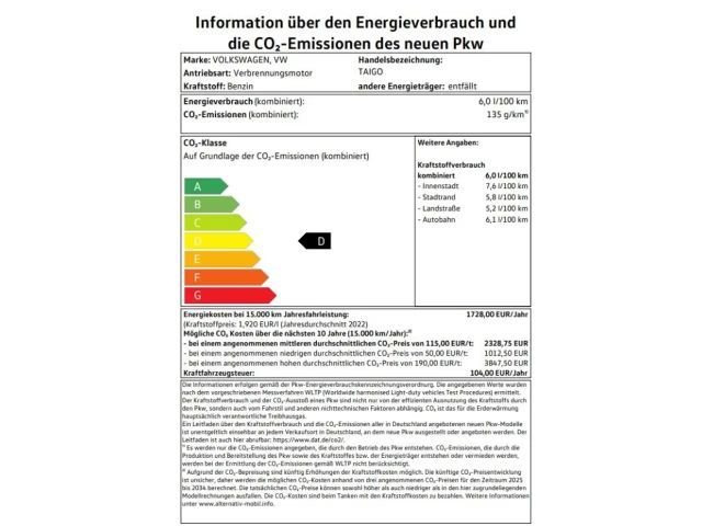 Volkswagen Taigo 1.0 TSI DSG R-Line