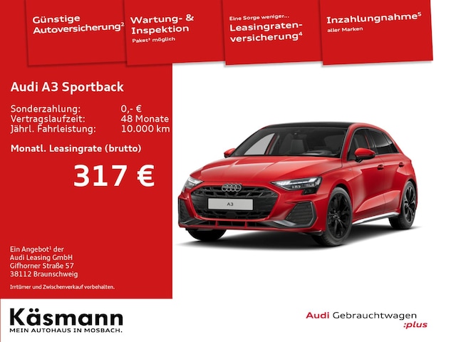 Audi A3 30 TFSI S-Line S-Tronic Sportback