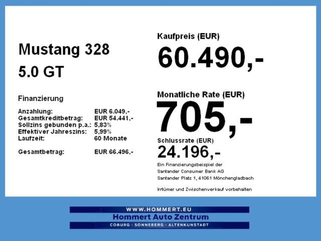 Ford Mustang Convertible GT 5.0 V8