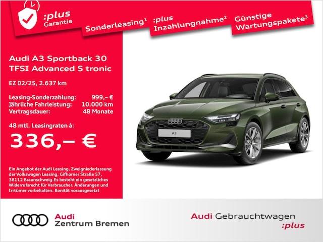 Audi A3 30 TFSI S-Tronic Sportback