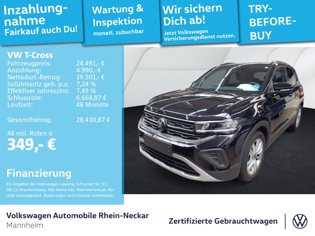 Volkswagen T-Cross 1.0 TSI DSG