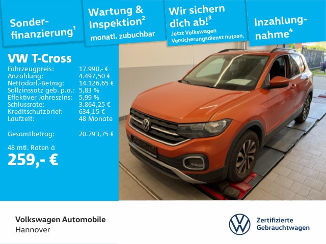 Volkswagen T-Cross 1.0 TSI