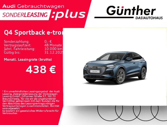 Audi Q4 e-tron Sportback