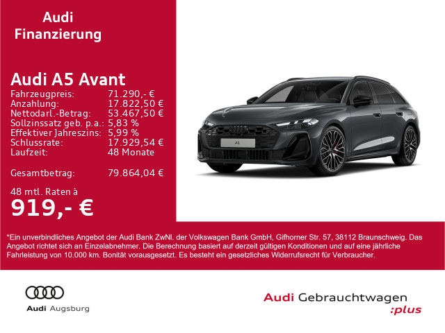 Audi A5 Avant Hybride Quattro S-Tronic
