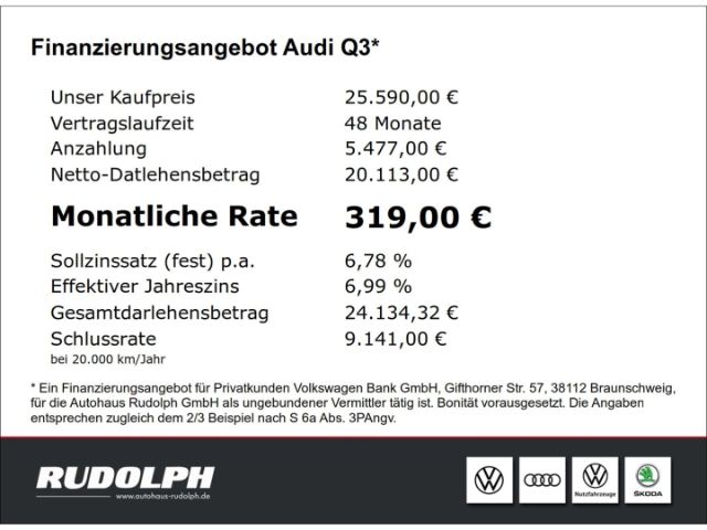 Audi Q3 35 TDI S-Tronic