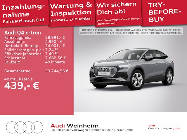 Audi Q4 e-tron 35 Sportback
