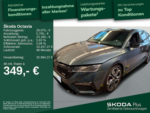 Skoda Octavia 2.0 TSI Combi RS