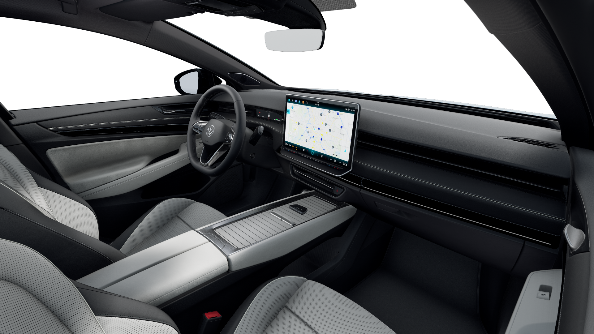 Volkswagen ID.7 286PS NP.71T ACC.5J-G.WÄRMEPUMPE.AHK.AREA-VIEW.NAVI+VC.HARMAN.HUD