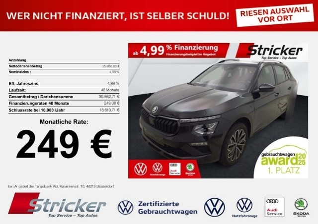 Skoda Kamiq 1.5 TSI Tour