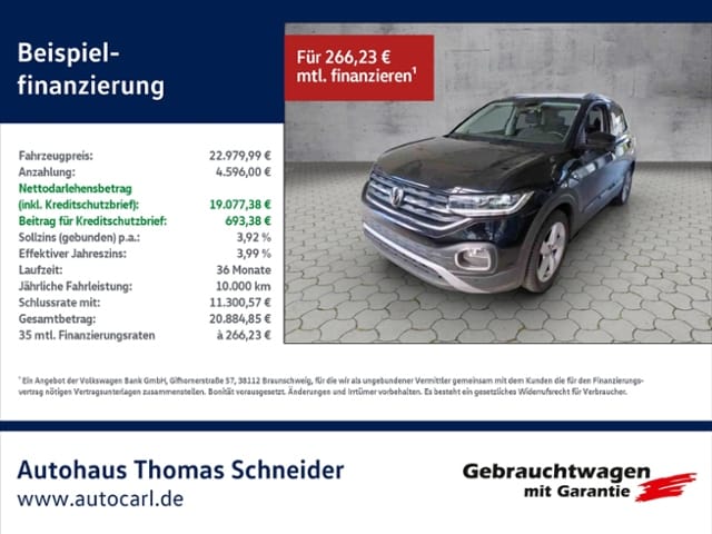 Volkswagen T-Cross 1.0 TSI DSG IQ.Drive
