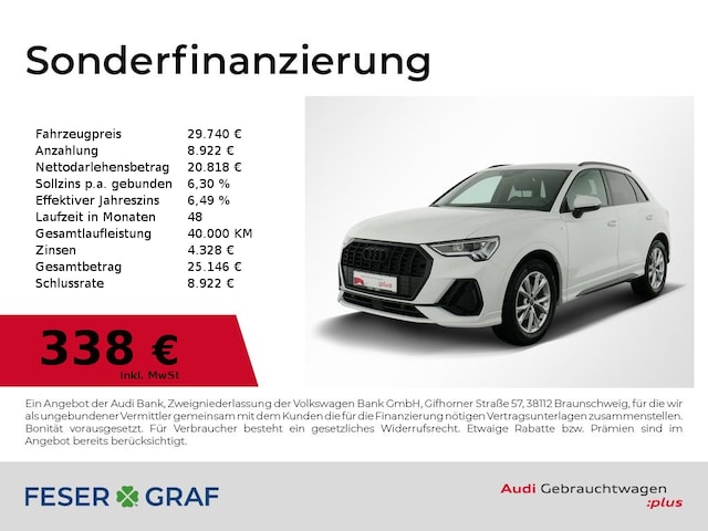 Audi Q3 35 TFSI S-Line S-Tronic