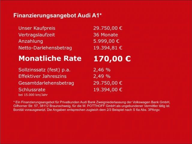 Audi A1 35 TFSI Allstreet