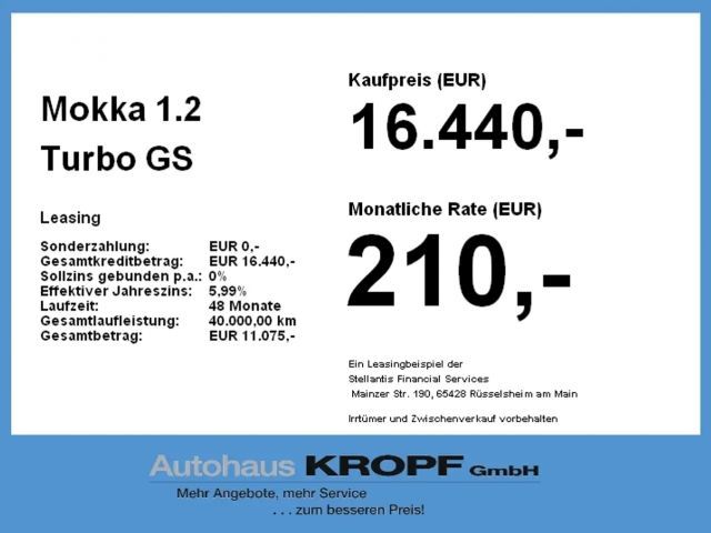 Opel Mokka 1.2 Turbo Turbo