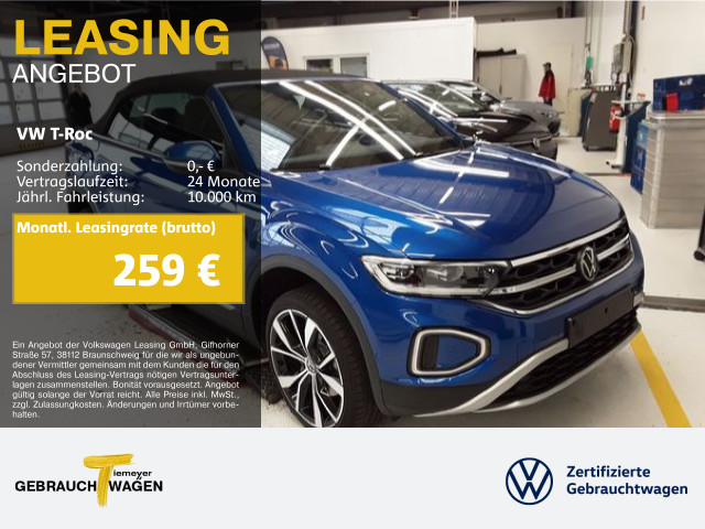 Volkswagen T-Roc 1.0 TSI Cabriolet Style