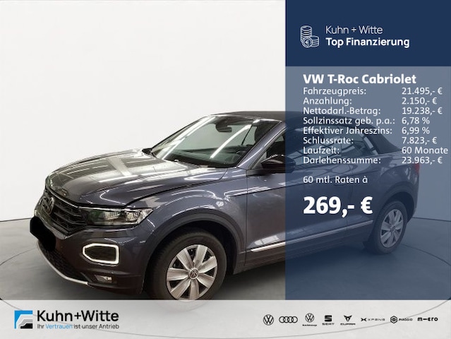 Volkswagen T-Roc 1.0 TSI Cabriolet Style