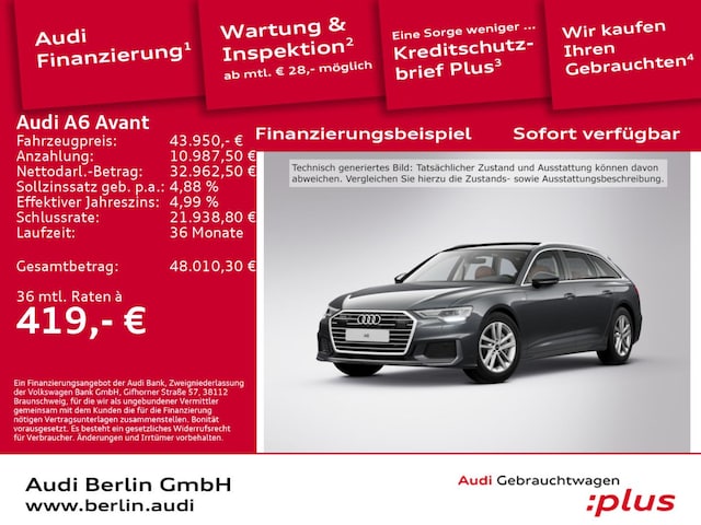 Audi A6 45 TFSI Avant Quattro S-Tronic Sport