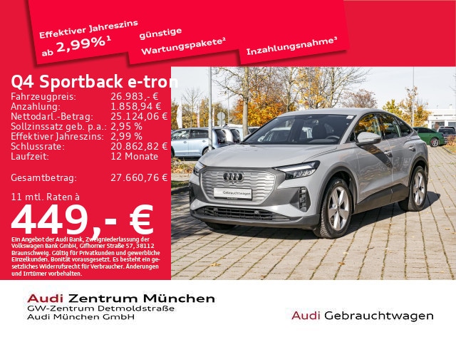 Audi Q4 e-tron 35 Sportback