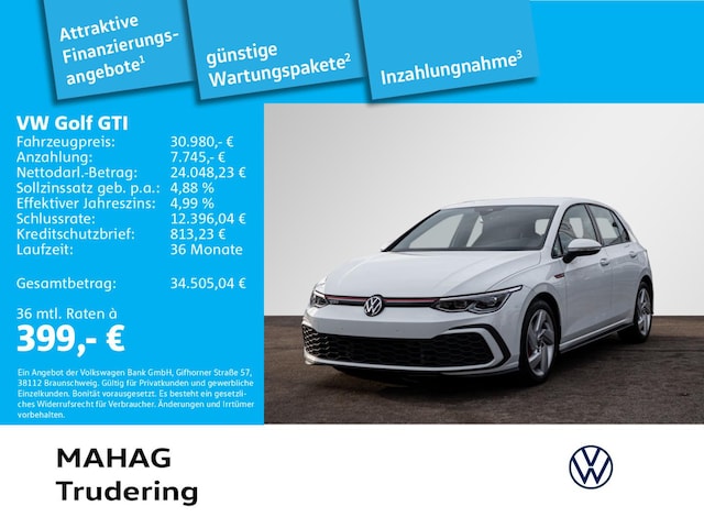 Volkswagen Golf 2.0 TSI DSG GTI Golf VIII