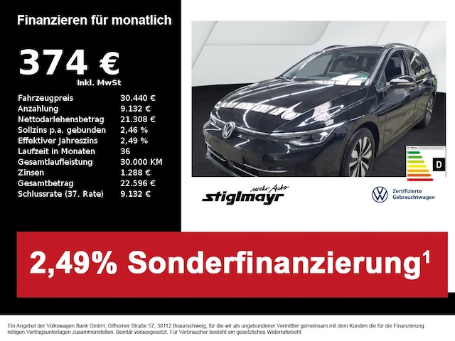 Volkswagen Golf 1.5 eTSI DSG Golf VIII Variant