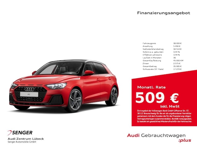 Audi A1 30 TFSI S-Tronic Sportback