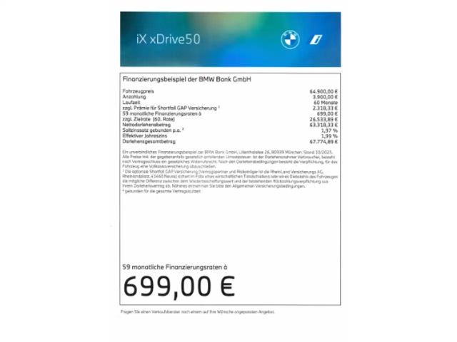 BMW iX xDrive50